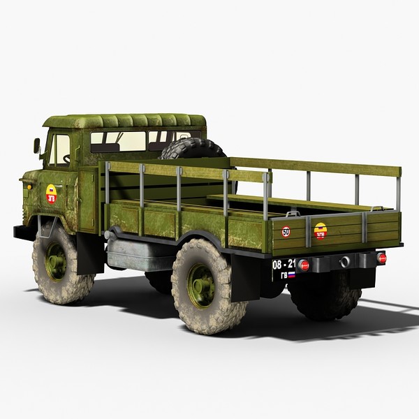 3d model russian gaz66 truck - GAZ 66 by Sandu_Bublic