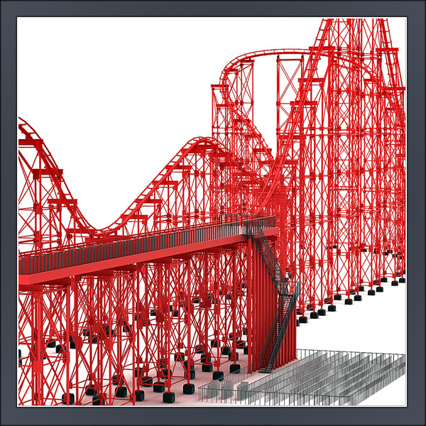 roller coaster track max - Roller Coaster Track by Tornado Studio