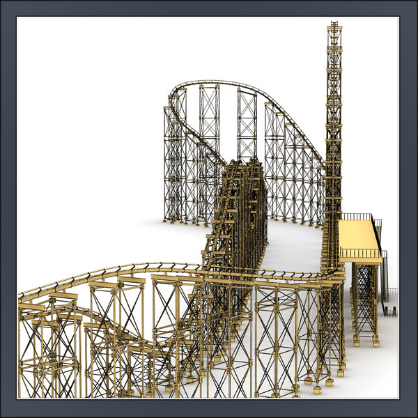 roller coaster track max - Roller Coaster Track by Tornado Studio