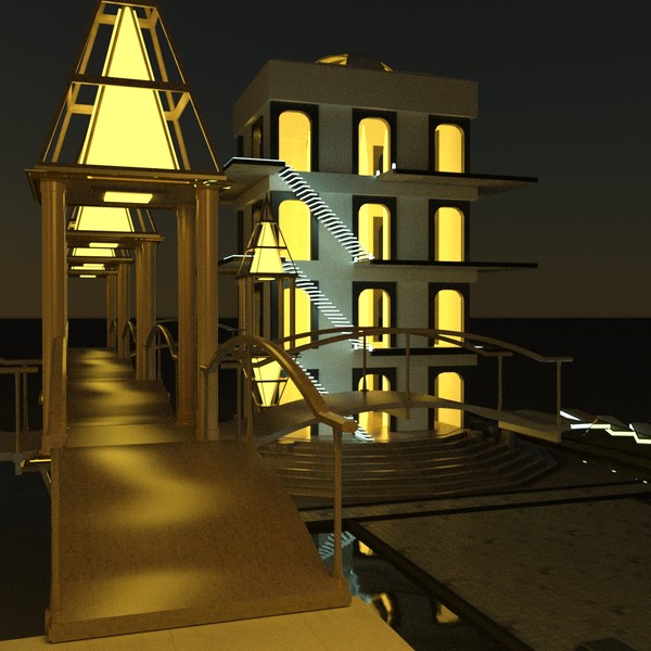 buildings city scene 3d max - The City Scene by Tschirner