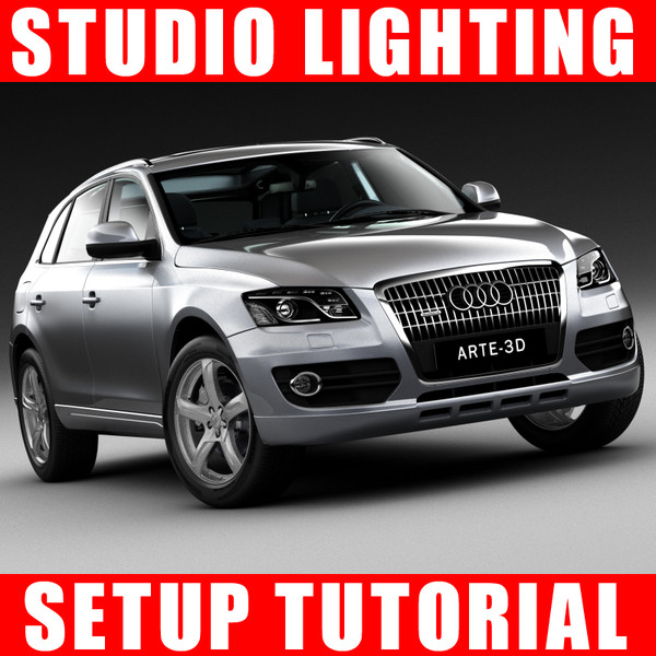 3d car studio lighting setup - Car Studio Lighting Setup Tutorial by Arte 3D