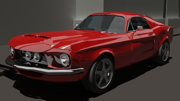 maya 1968 mustang gt500 - 1968 Mustang GT500 by moggo23