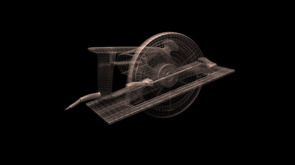 circular saw hilti wsc 3d model - Hilti WSC 167 Circular Saw by emkei