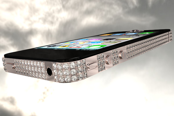 realistic demo iphone 4 3d obj - FREE IPhone 4 Diamond Rose DEMO by Todor A Nikolov