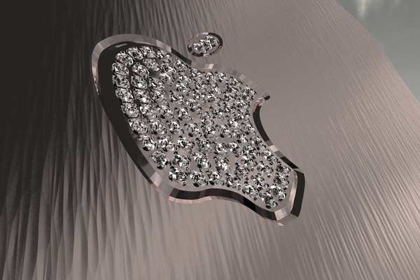 realistic demo iphone 4 3d obj - FREE IPhone 4 Diamond Rose DEMO by Todor A Nikolov