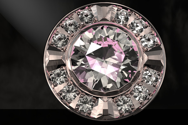 realistic demo iphone 4 3d obj - FREE IPhone 4 Diamond Rose DEMO by Todor A Nikolov