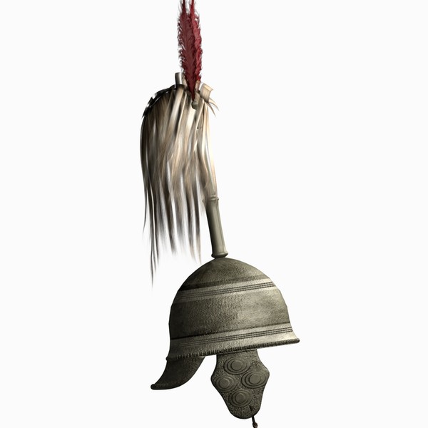 3d helmet celtic model - Celtic Helmet with Cimiero (3rd-1st Century B.C.) by Poliovale