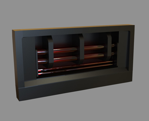 3d obj wall pipe - Wall pipe by dentonvanzan
