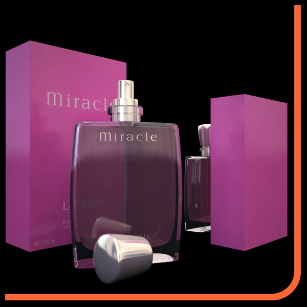 3ds max lancome miracle perfume - LANCOME - MIRACLE PERFUME by marco brunori