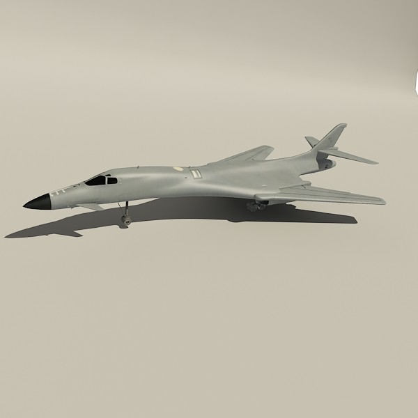 3d rockwell b-1 lancer bomber - Rockwell B-1 Lancer by 3d_addict