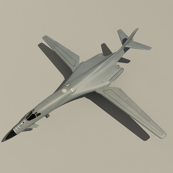 3d rockwell b-1 lancer bomber - Rockwell B-1 Lancer by 3d_addict