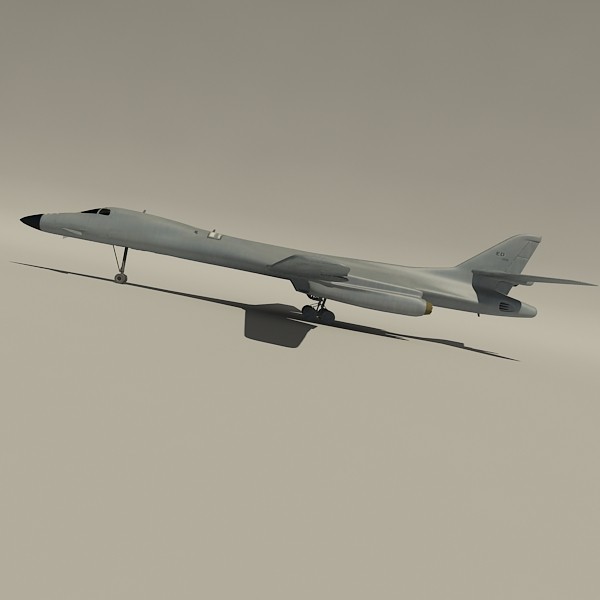 3d rockwell b-1 lancer bomber - Rockwell B-1 Lancer by 3d_addict