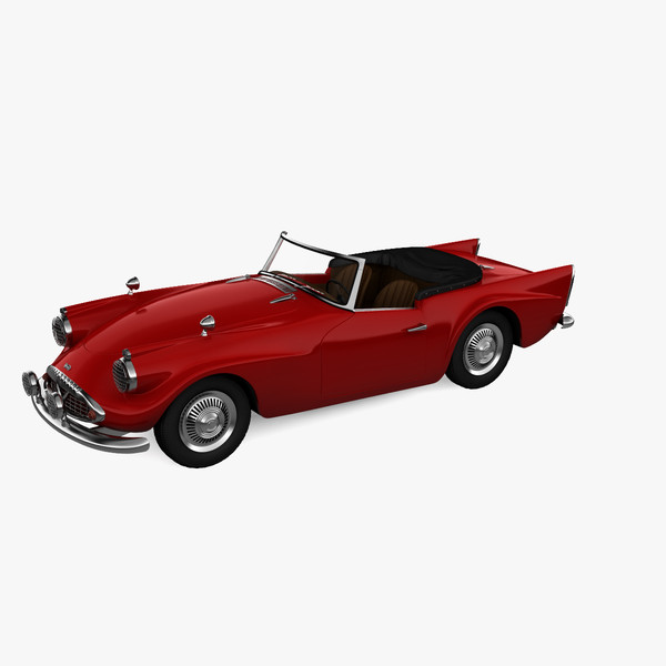 3d model realistic daimler sp250 dart - Daimler SP250 Dart by 3d_molier