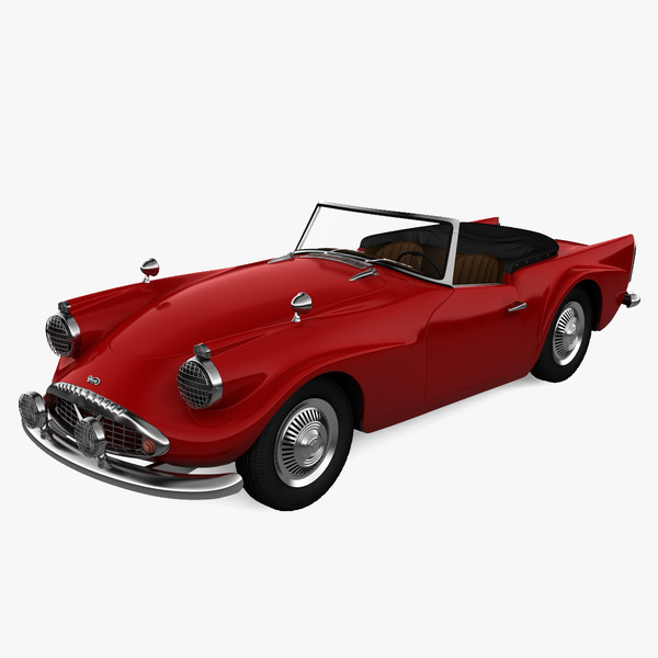 3d model realistic daimler sp250 dart - Daimler SP250 Dart by 3d_molier