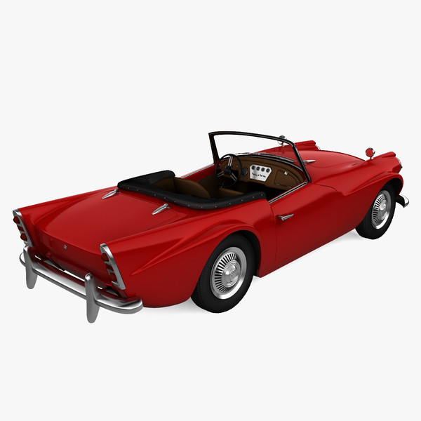 3d model realistic daimler sp250 dart - Daimler SP250 Dart by 3d_molier