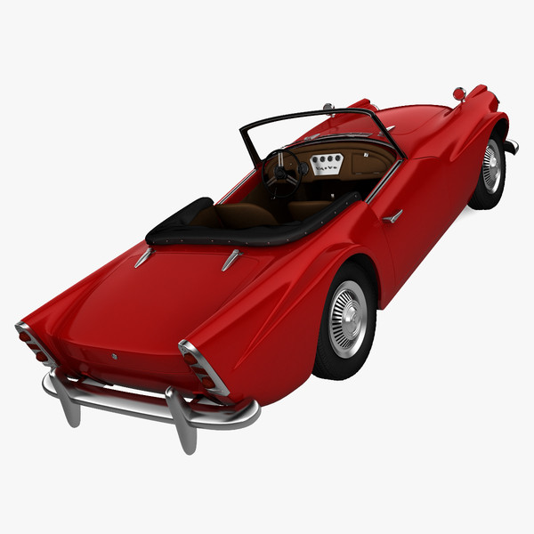 3d model realistic daimler sp250 dart - Daimler SP250 Dart by 3d_molier