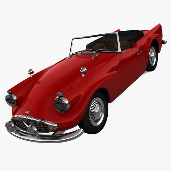 3d model realistic daimler sp250 dart - Daimler SP250 Dart by 3d_molier