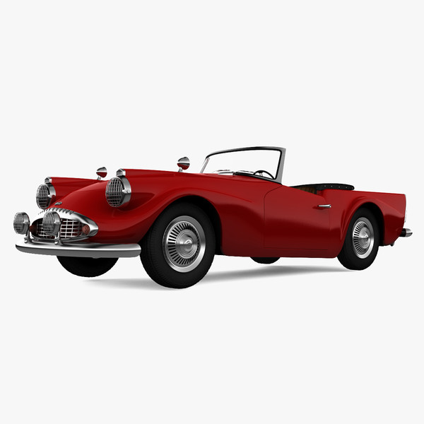 3d model realistic daimler sp250 dart - Daimler SP250 Dart by 3d_molier