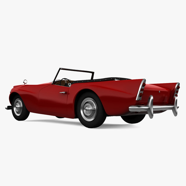3d model realistic daimler sp250 dart - Daimler SP250 Dart by 3d_molier