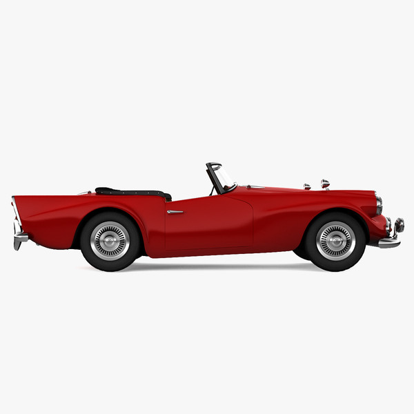 3d model realistic daimler sp250 dart - Daimler SP250 Dart by 3d_molier
