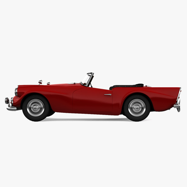 3d model realistic daimler sp250 dart - Daimler SP250 Dart by 3d_molier