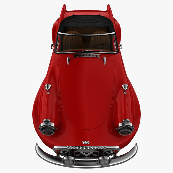 3d model realistic daimler sp250 dart - Daimler SP250 Dart by 3d_molier
