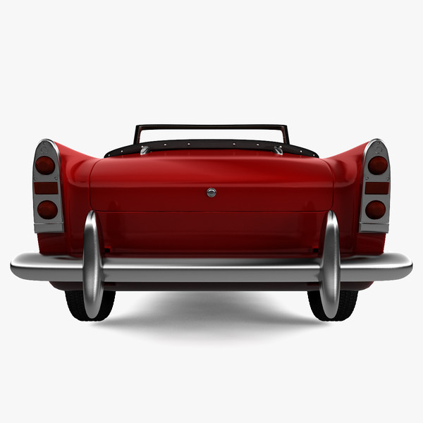 3d model realistic daimler sp250 dart - Daimler SP250 Dart by 3d_molier