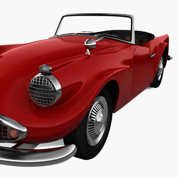 3d model realistic daimler sp250 dart - Daimler SP250 Dart by 3d_molier