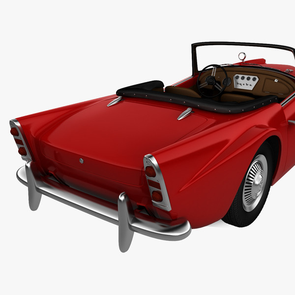 3d model realistic daimler sp250 dart - Daimler SP250 Dart by 3d_molier