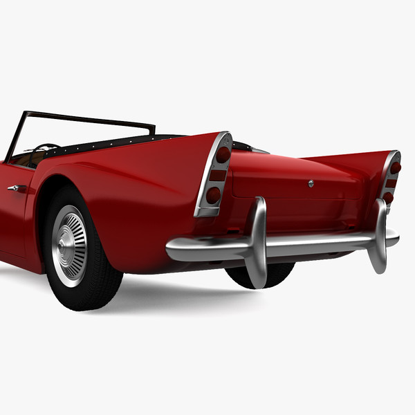 3d model realistic daimler sp250 dart - Daimler SP250 Dart by 3d_molier