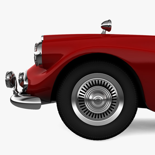 3d model realistic daimler sp250 dart - Daimler SP250 Dart by 3d_molier