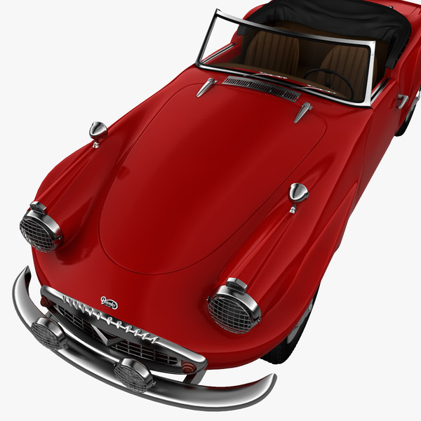3d model realistic daimler sp250 dart - Daimler SP250 Dart by 3d_molier