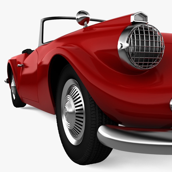 3d model realistic daimler sp250 dart - Daimler SP250 Dart by 3d_molier