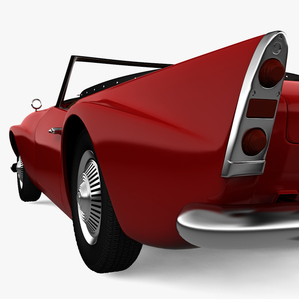 3d model realistic daimler sp250 dart - Daimler SP250 Dart by 3d_molier
