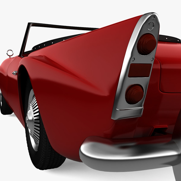 3d model realistic daimler sp250 dart - Daimler SP250 Dart by 3d_molier
