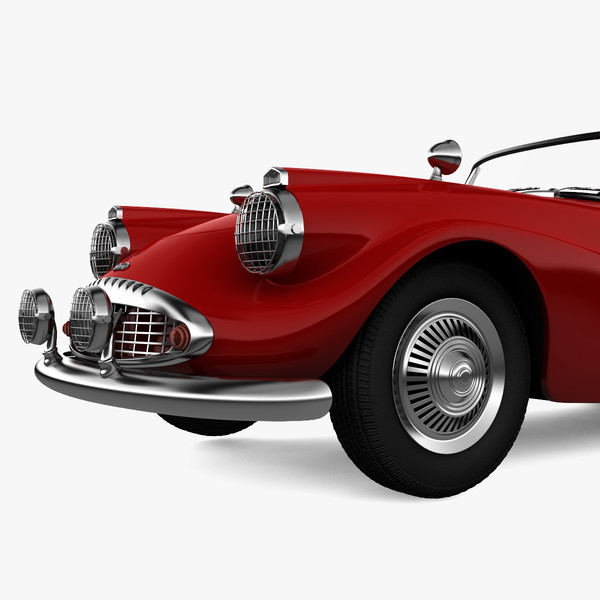 3d model realistic daimler sp250 dart - Daimler SP250 Dart by 3d_molier