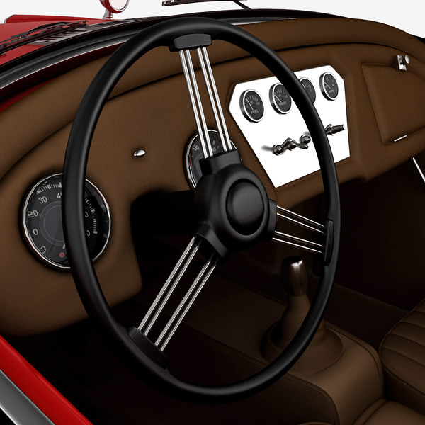 3d model realistic daimler sp250 dart - Daimler SP250 Dart by 3d_molier