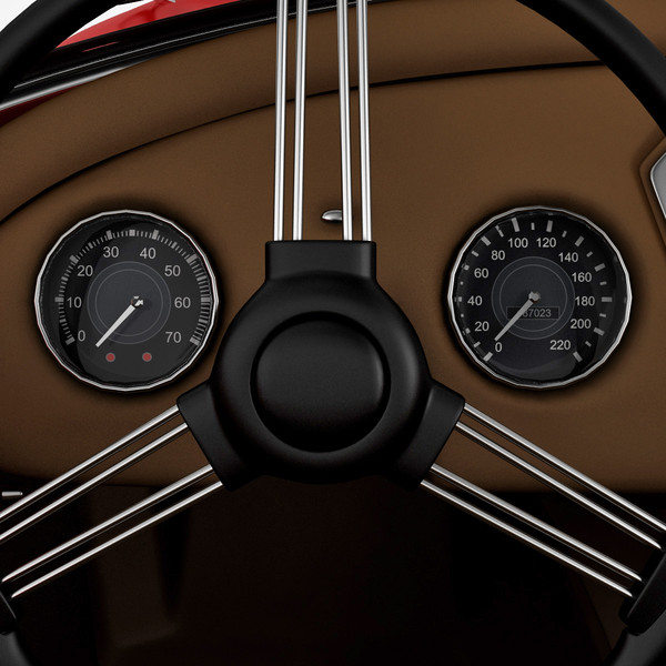 3d model realistic daimler sp250 dart - Daimler SP250 Dart by 3d_molier