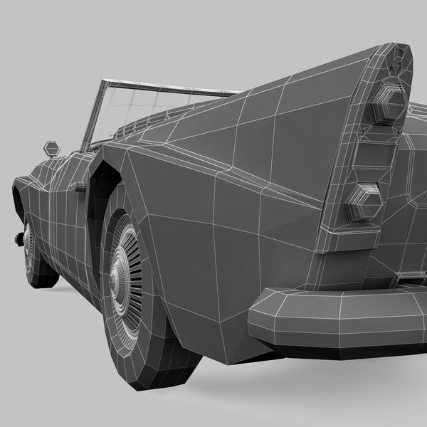 3d model realistic daimler sp250 dart - Daimler SP250 Dart by 3d_molier