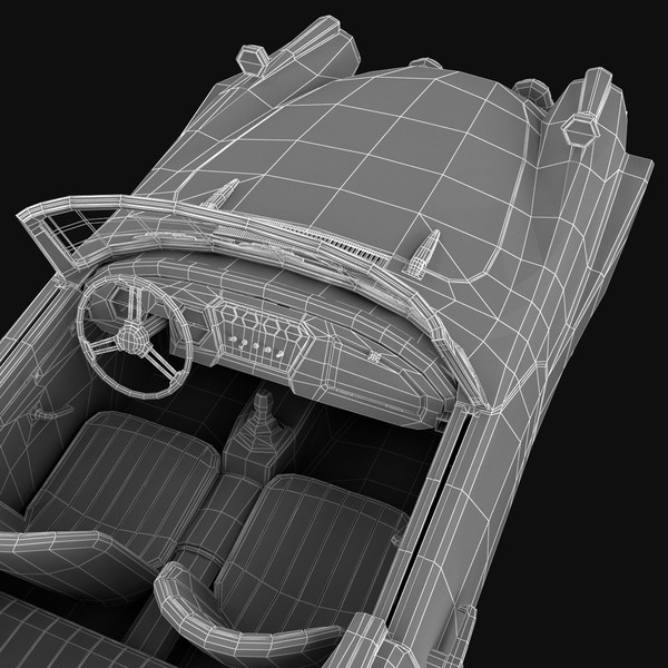 3d model realistic daimler sp250 dart - Daimler SP250 Dart by 3d_molier