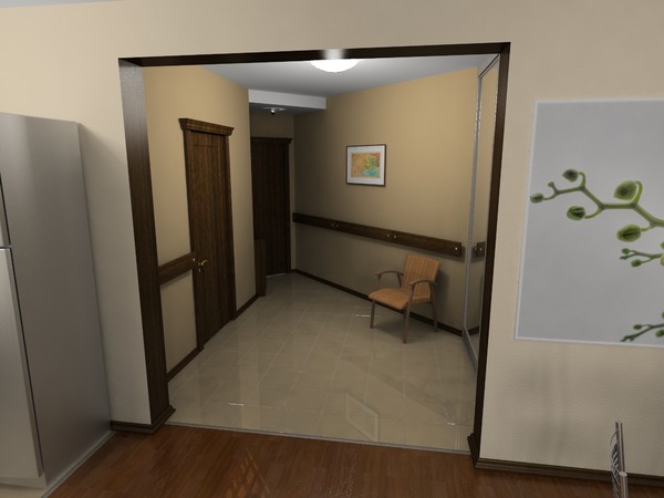 3d model apartment 1 - Flat 1... by etsale