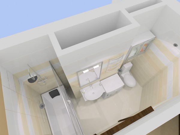 3d model apartment 1 - Flat 1... by etsale