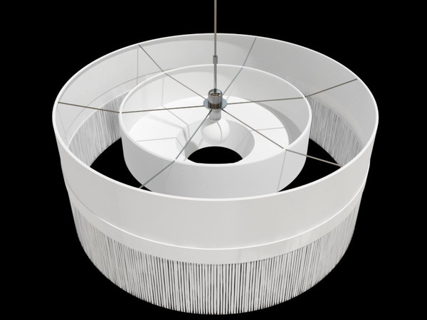 3ds max moooi fringe2 fringe lamps - Moooi Fringe2 ceiling lamp by 3DmakeWork