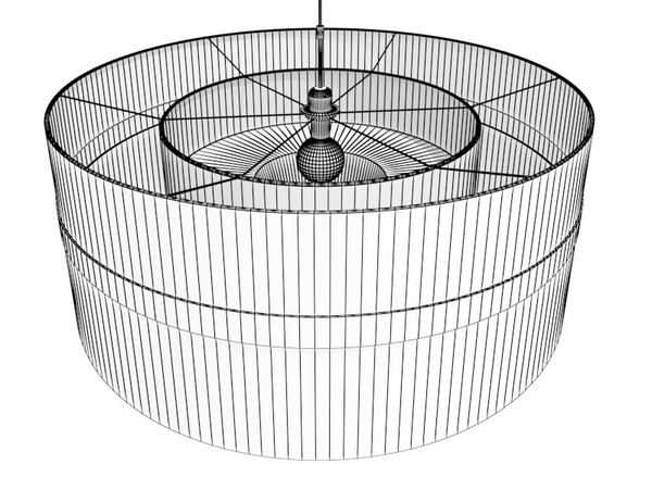 suspension lamps moooi fringe 3ds - Moooi Fringe lamps by 3DmakeWork