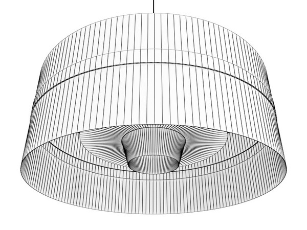 3ds max moooi fringe2 fringe lamps - Moooi Fringe2 ceiling lamp by 3DmakeWork