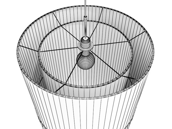 suspension lamps moooi fringe 3ds - Moooi Fringe lamps by 3DmakeWork
