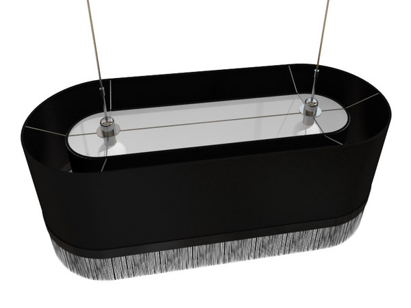dxf moooi fringe6 fringe lamps - Moooi Fringe6 ceiling lamp by 3DmakeWork