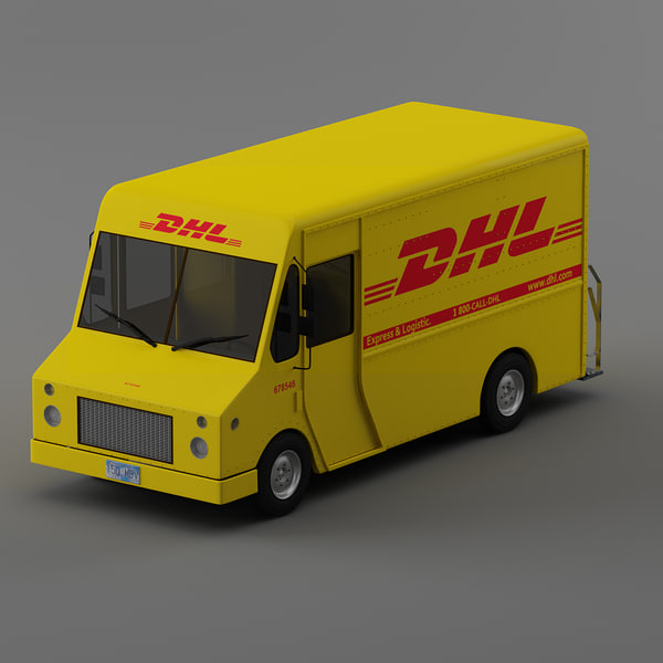 courier trucks morgan olson max - UPS, Canada post, DHL, Purolator and NON BRAND  Courier truck Morgan Olson van COLLECTION by Leeift