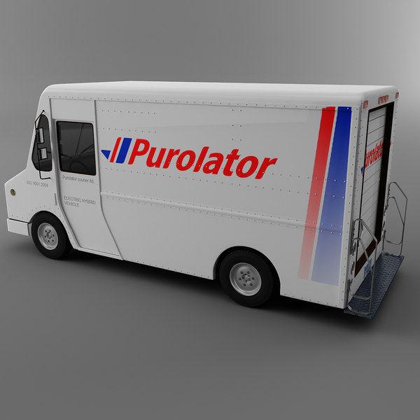 courier trucks morgan olson max - UPS, Canada post, DHL, Purolator and NON BRAND  Courier truck Morgan Olson van COLLECTION by Leeift
