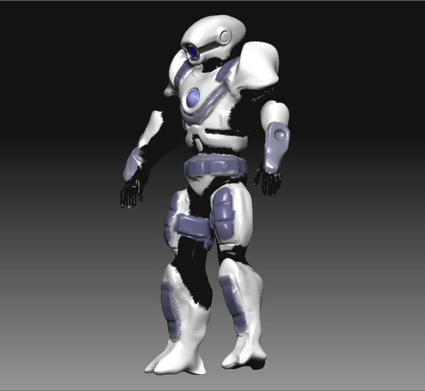 robot games 3d obj - Robot 2 by Interu2x
